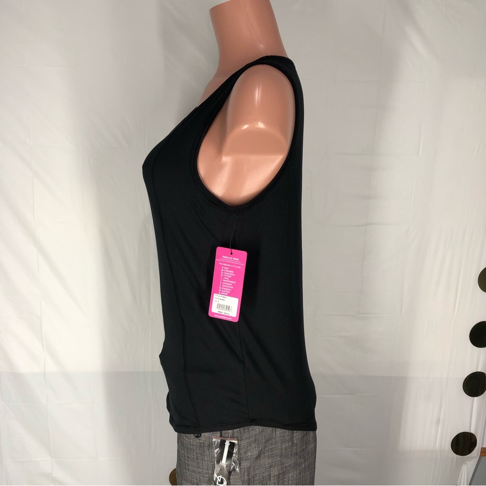New Yogalicious Women's Black Sleeveless - Picture 6 of 14